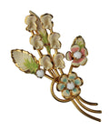 Vintage Brooch Flowers Jewellery for Women Accessories Decoration Décor Women’s
