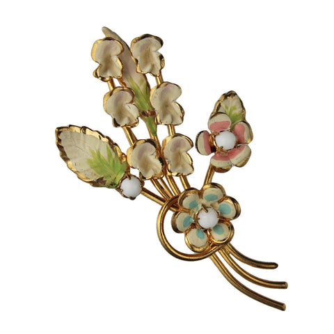 Vintage Brooch Flowers Jewellery for Women Accessories Decoration Décor Women’s