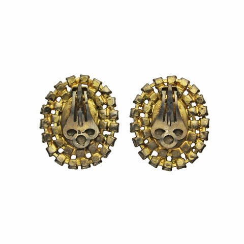 Vintage Clip On Earrings Jewellery for Women Accessories Decoration Décor Women’s