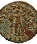 155-130 BC Ancient Indo Greek Kingdom Coin Menander I