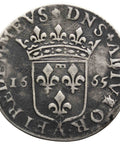 1665 1/12 Ecu Principality of Dombes Anne Marie-Louise d'Orléans France Silver Coin