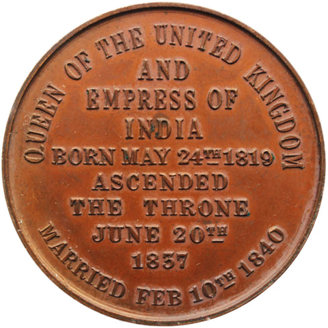 1887 Queen Victoria Jubilee Medallion by Heaton