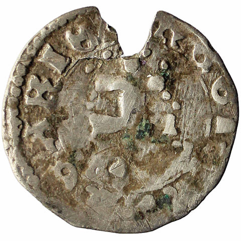 1373 - 1382 Denar Louis I of Hungary Coin Silver