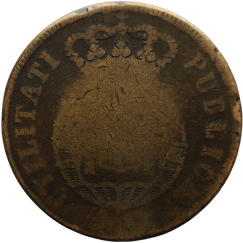 1822 Pataco 40 Reis Coin Portugal João VI