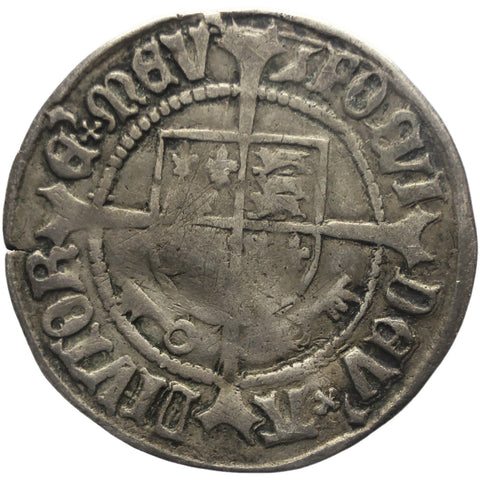 England 1502 – 1504 Henry VII Half Groat Coin Hammered Silver Mint York