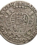 1750 One Escalin Netherlands Austrian Silver Coin Maria Theresia Bruges Mint