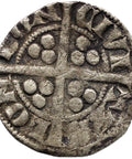 England 1279 - 1307 Edward I One Penny Coin Silver London Mint