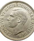 1951 6 Pence Australia Coin George VI Silver