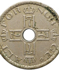 1928 50 Øre Norway Haakon VII Coin