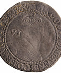 1603 Sixpence James I Coin England Silver 1st issue 1st bust Thistle Mintmark House of Stuart