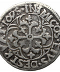 1695 1 Reale Kingdom of Sardinia Italian Coin Charles II of Spain