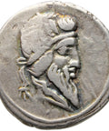 90 BC Roman Republic Denarius Coin Silver Quintus Titius Q•TITI Pegasus