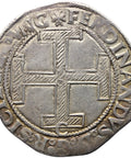 1472-1488 1 Coronato Naples Coin Italy Coin Ferdinando I Silver