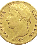 1811 A 20 Francs France Gold Coin Napoleon Bonaparte Paris Mint