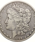 1889 Morgan Dollar United States Coin Silver New Orleans Mint