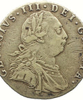 1787 Sixpence George III Coin UK Silver