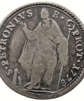 1778 Muraiola of 4 Bolognini Pius VI Coin Italy Papal States Silver