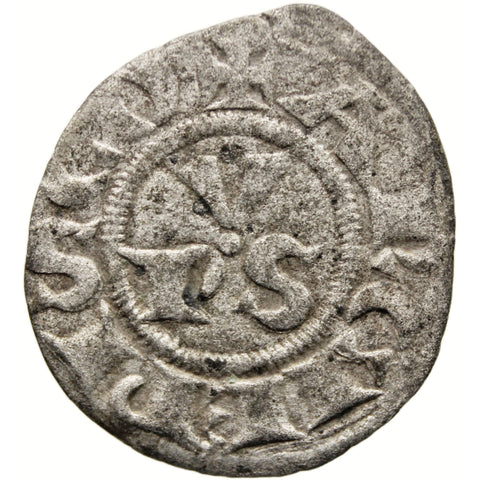 1232-1400 Denaro Archbishopric of Ravenna States Italy Coin Silver