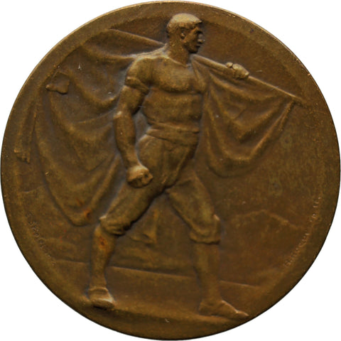1906 Switzerland Medal Gymnastics EDIC Turnfest Bern