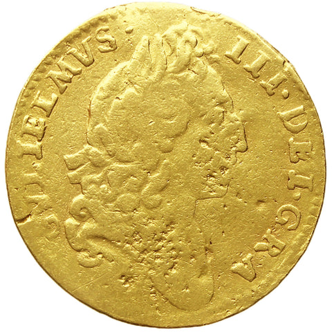 1695 Half Guinea William III Coin UK Gold