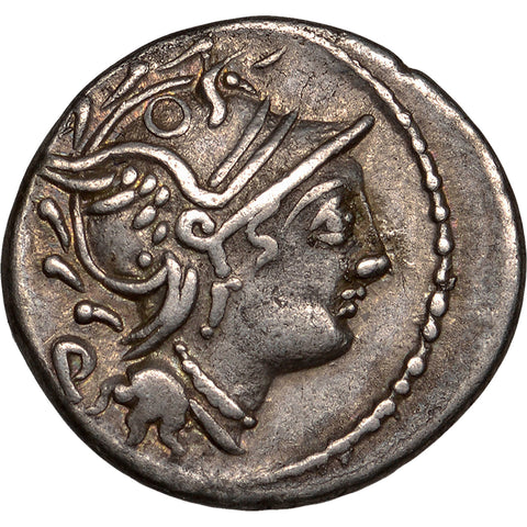 101 BC Roman Republic Coin C. Fundanius Denarius Silver