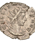 258 - 259 A.D Roman Empire Gallienus Antoninianus Coin Silver