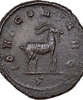 267 - 268 A.D Roman Empire Gallienus Antoninianus Coin Goat Right