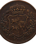 1851 TA 1 Sechsling Germany Provisional government of Schleswig-Holstein Coin