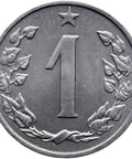 1962 1 Haler Czechoslovakia Coin