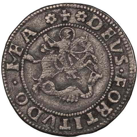1471-1505 Grossone Ercole I Coin Duchy of Ferrara Italy Silver Antique Italian Collectibles Gift from Ferrara